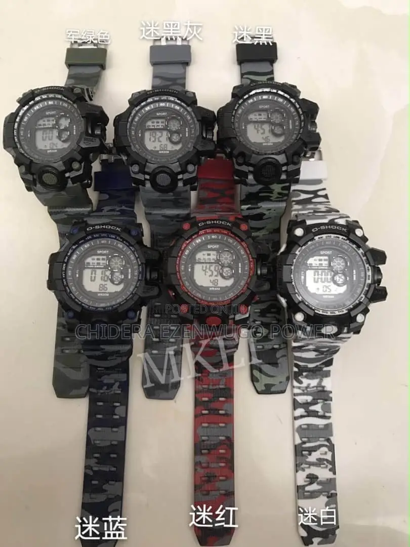 Children Police Colors Wrist Watch