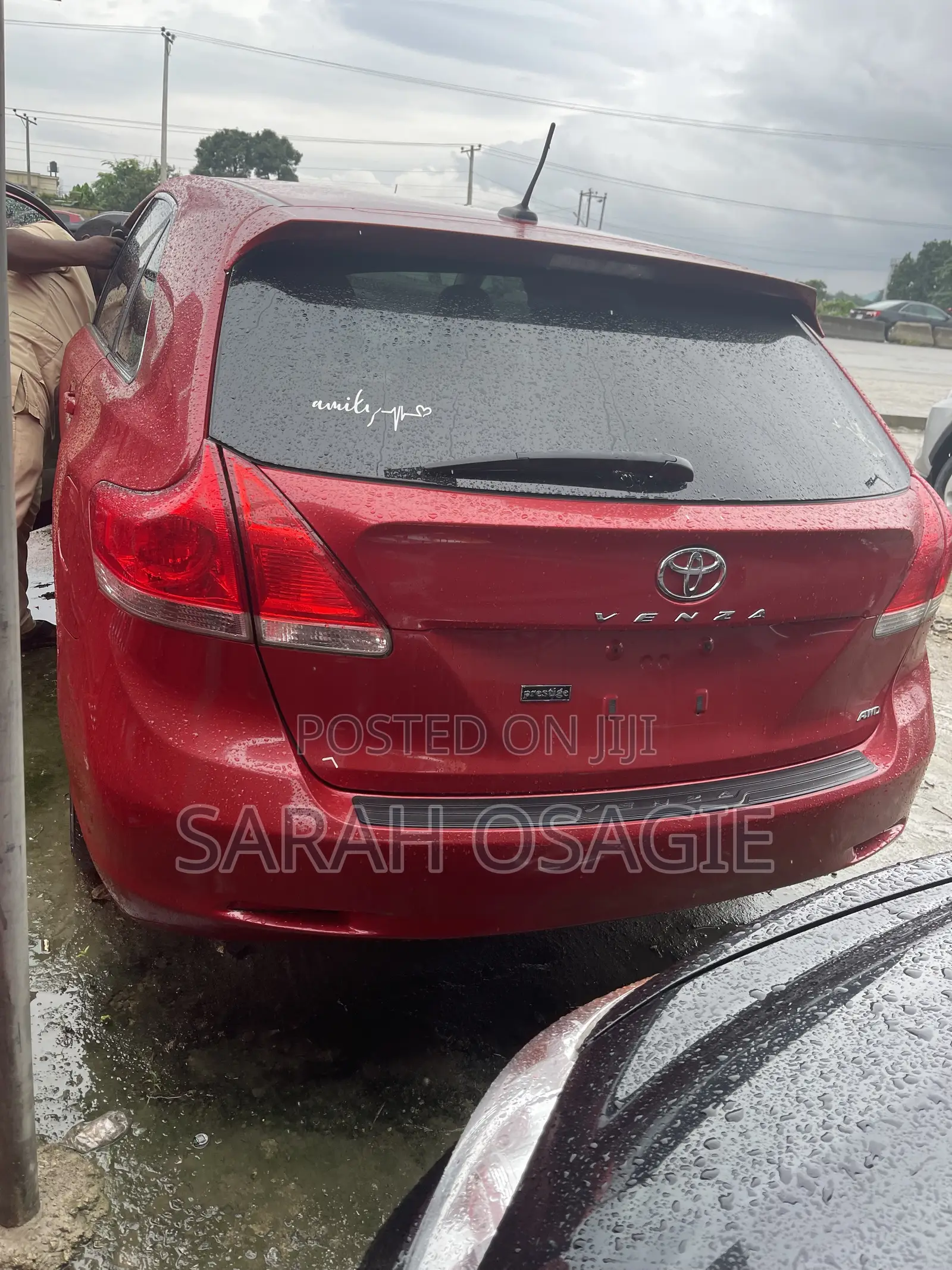 Toyota Venza AWD 2011 Red
