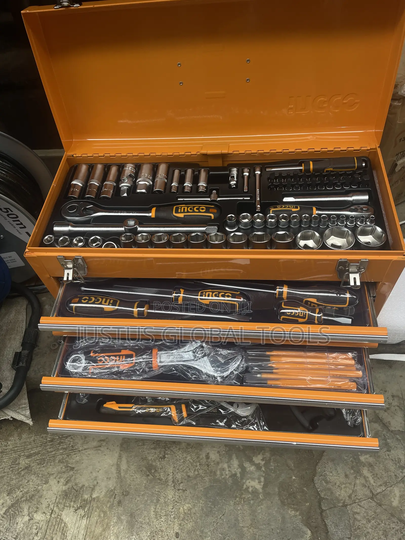 142 PCS Ingco Original Tools Sets
