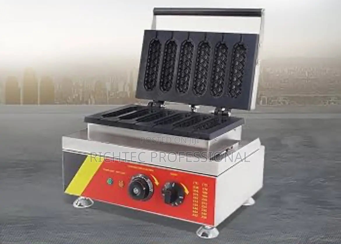 Hot Dog Waffle Maker Machine