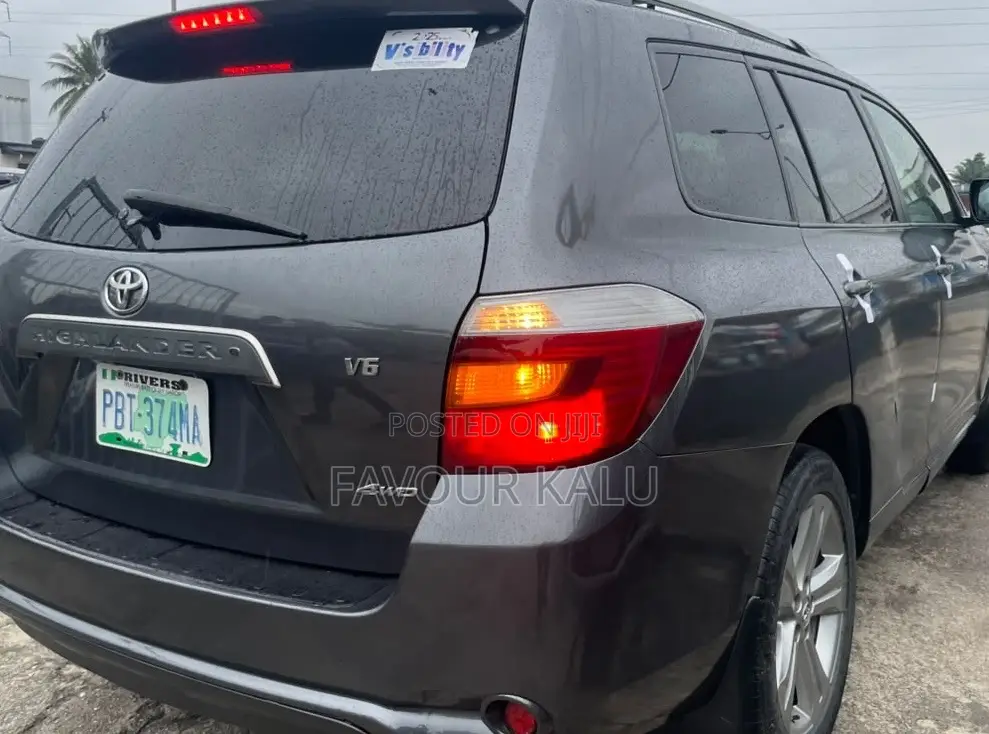 Toyota Highlander 2009 Gray
