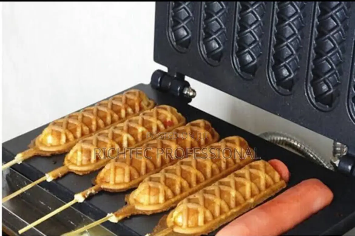 Hot Dog Waffle Maker Machine