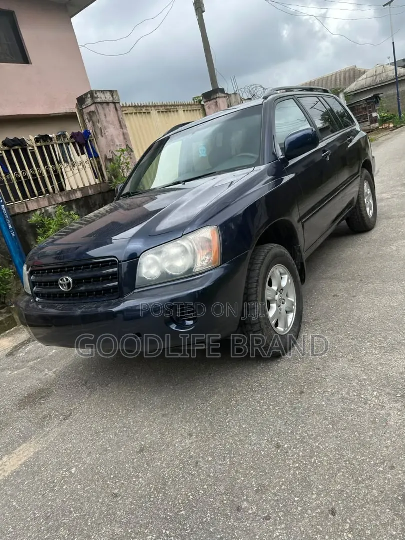Toyota Highlander 4x4 2005 Blue