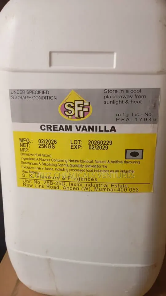 Cream Vanilla Flavor