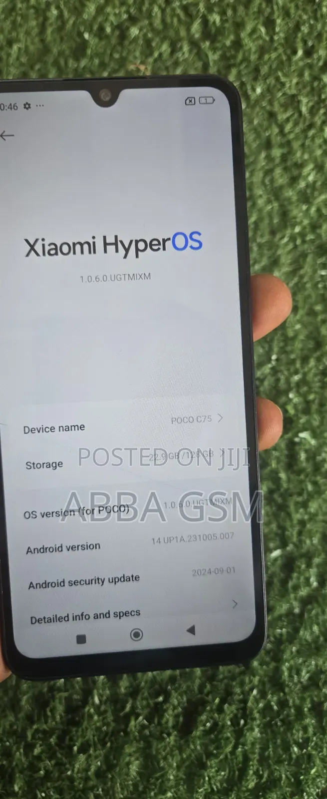 Xiaomi Poco C75 128 GB Black
