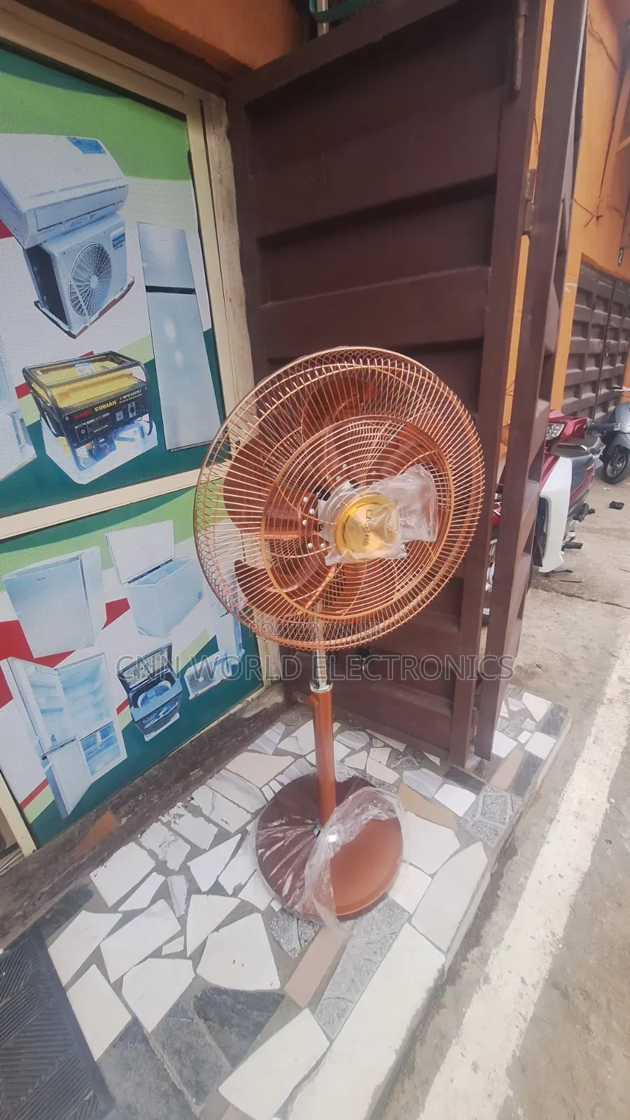 New Castra Standing Fan 18"inches Copper  Super Cooling Warranty