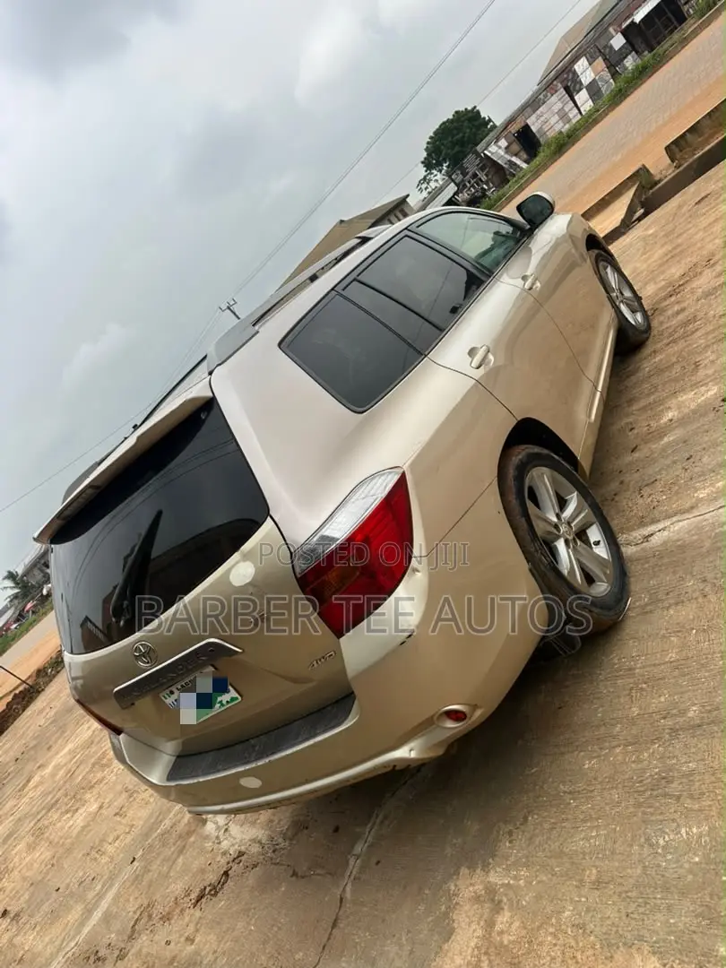Toyota Highlander Sport 2008 Gold