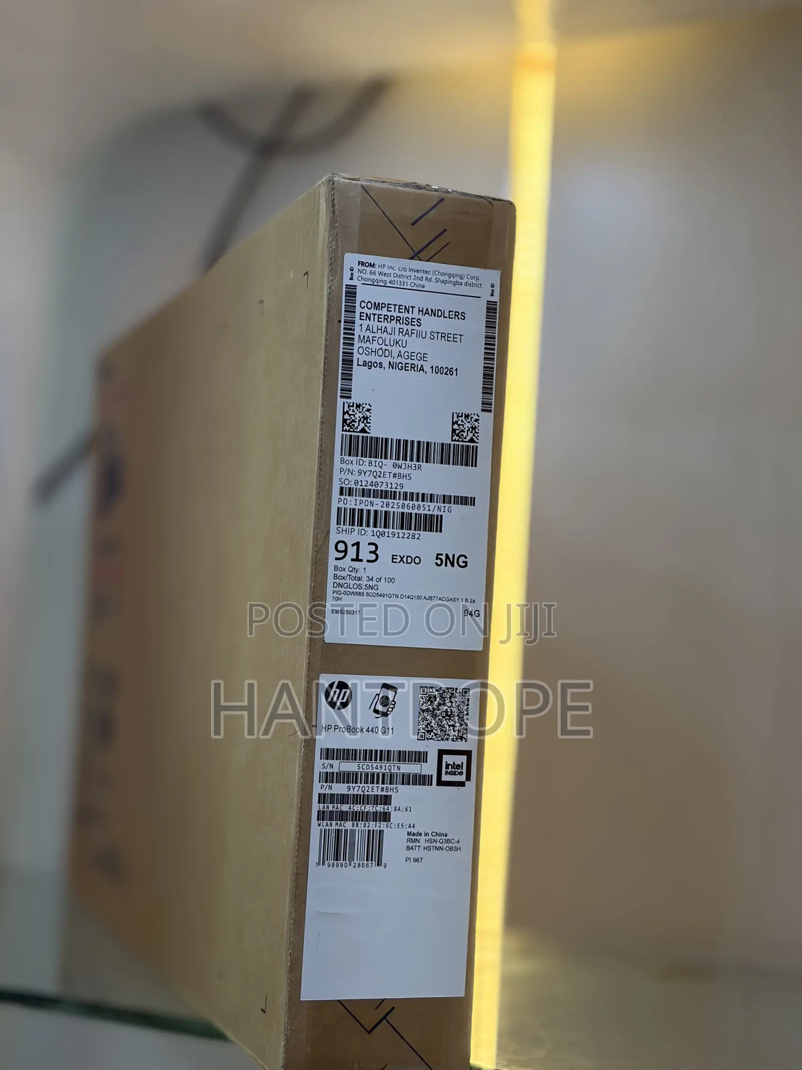 New Laptop HP ProBook 440 8GB Intel Core Ultra 5 SSD 512GB