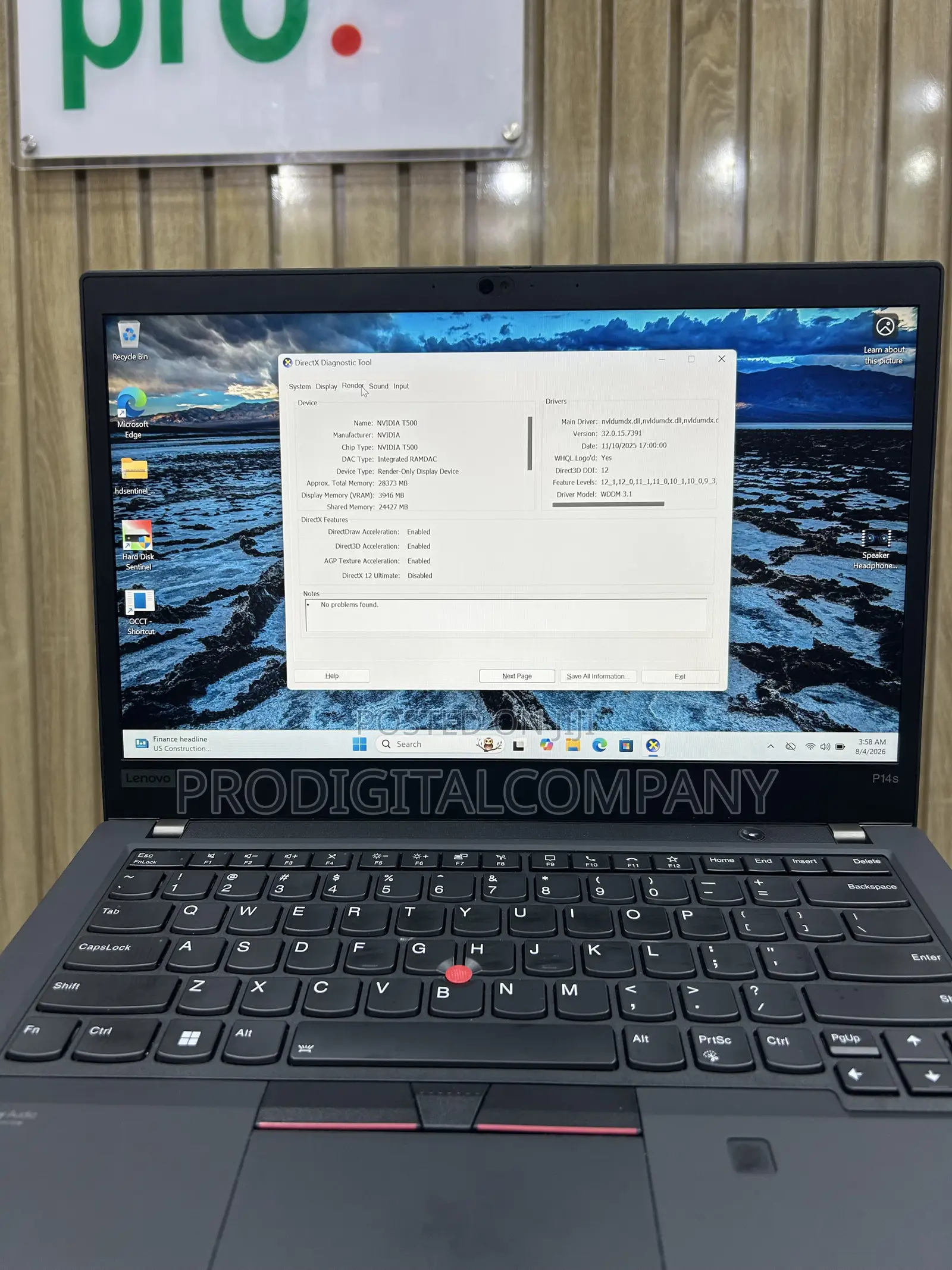 Laptop Lenovo ThinkPad P14s 48GB Intel Core i7 SSD 1T