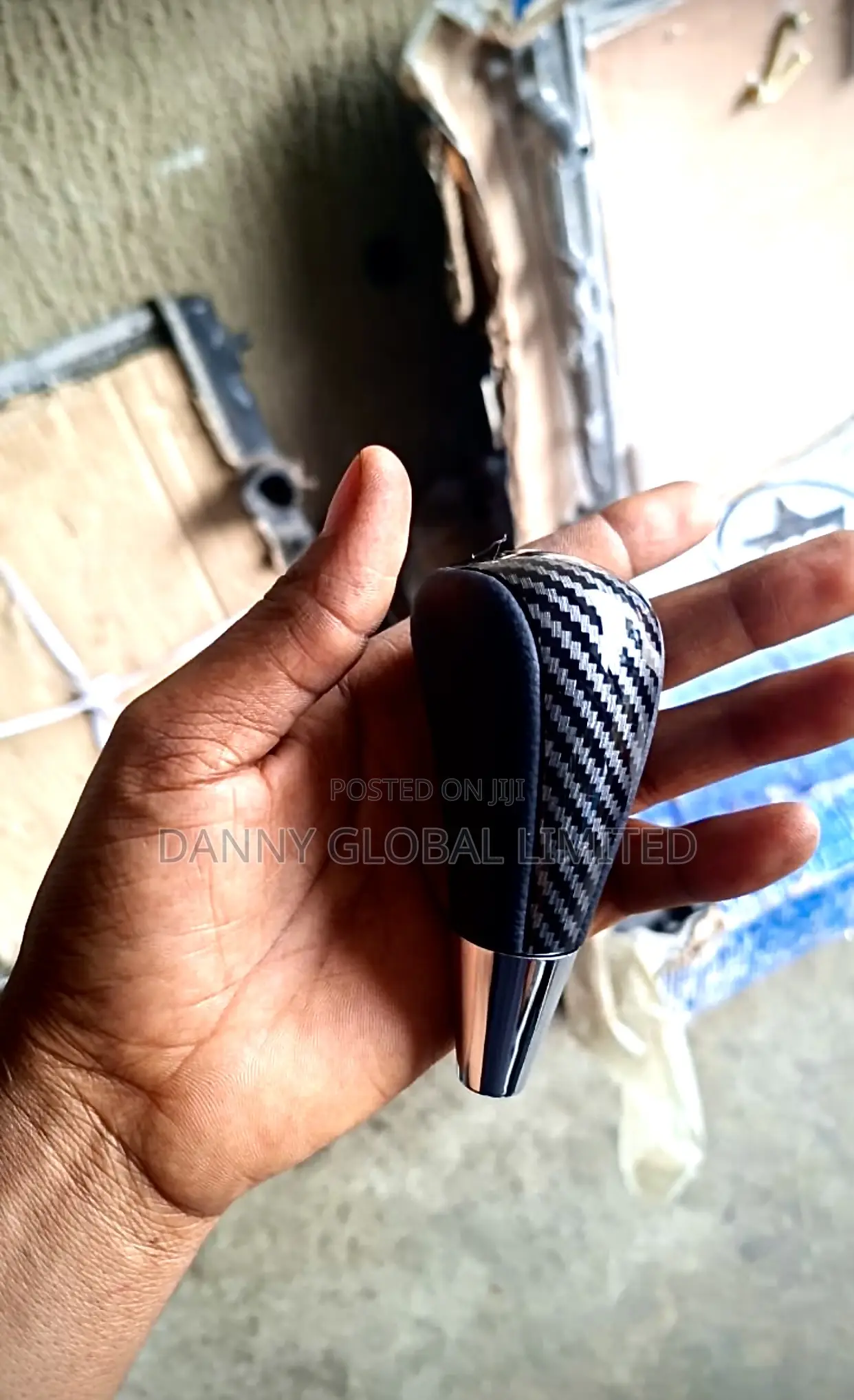 Premium Carbon Fiber Face Gear Knob