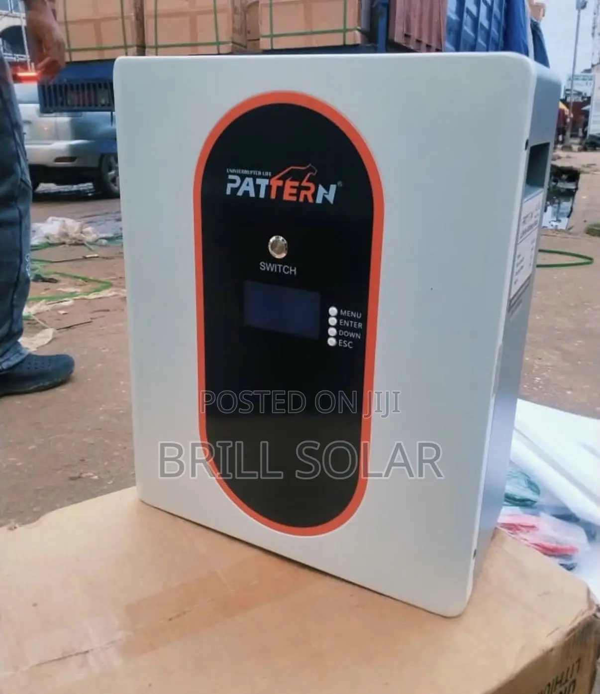 2.5kWh-25.6v Pattern Solar Lithium Battery