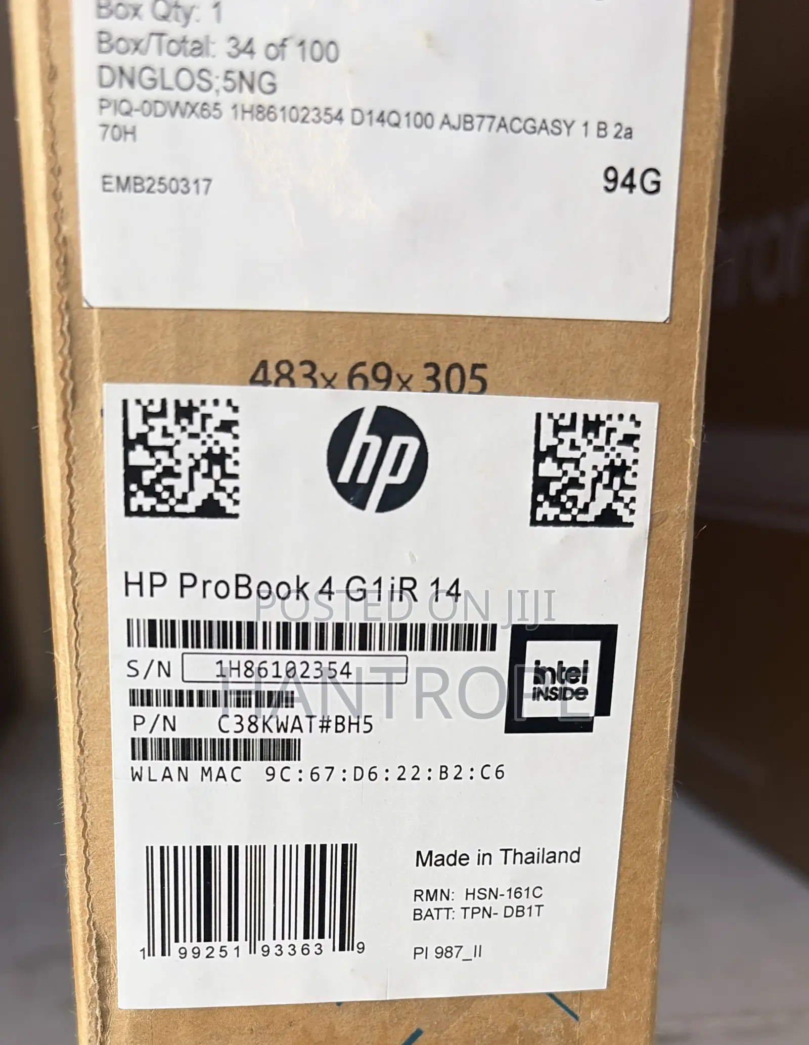 New Laptop HP ProBook 440 8GB Intel Core 5 SSD 512GB