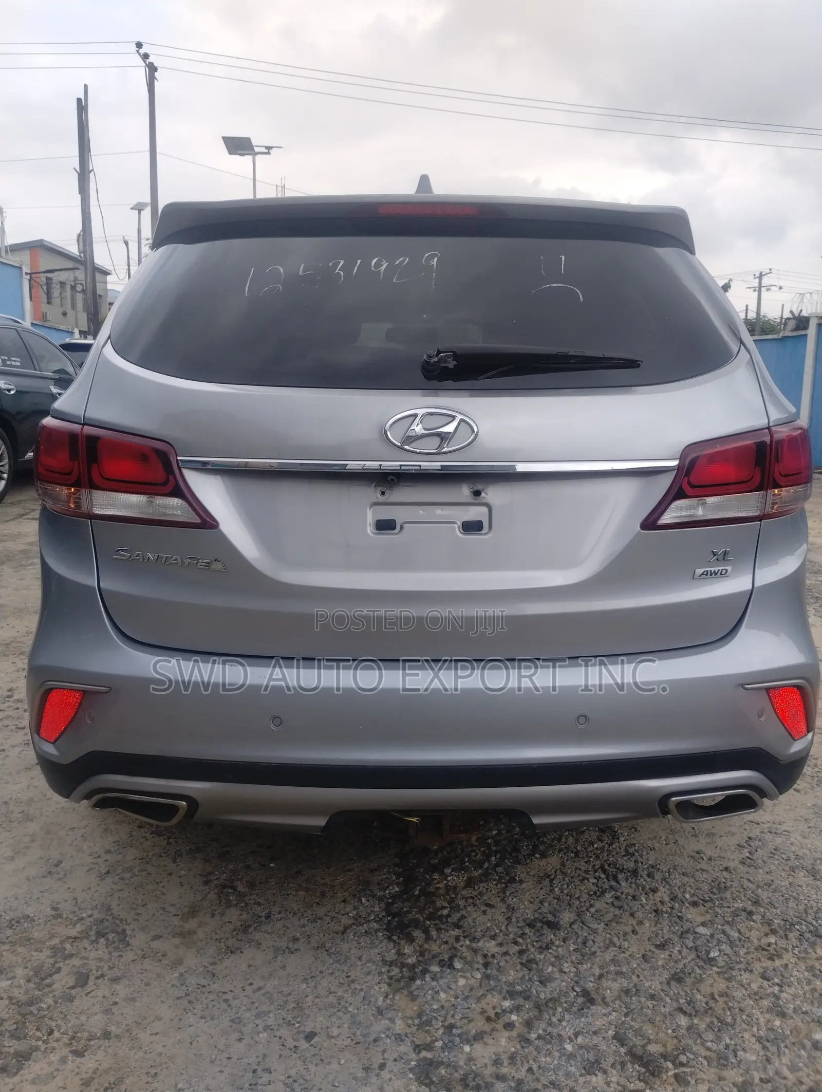 Hyundai Santa Fe Limited Ultimate AWD 2017 Silver