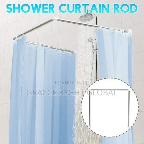 Corner Shower Curtain Rod