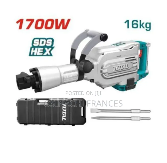 Total Electric Concrete Demolisher Breaker 1700w