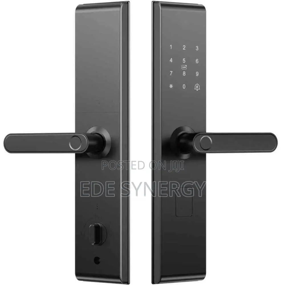 Home Security Digital Biometric Handle Fingerprint Tuya Wifi Smartlock
