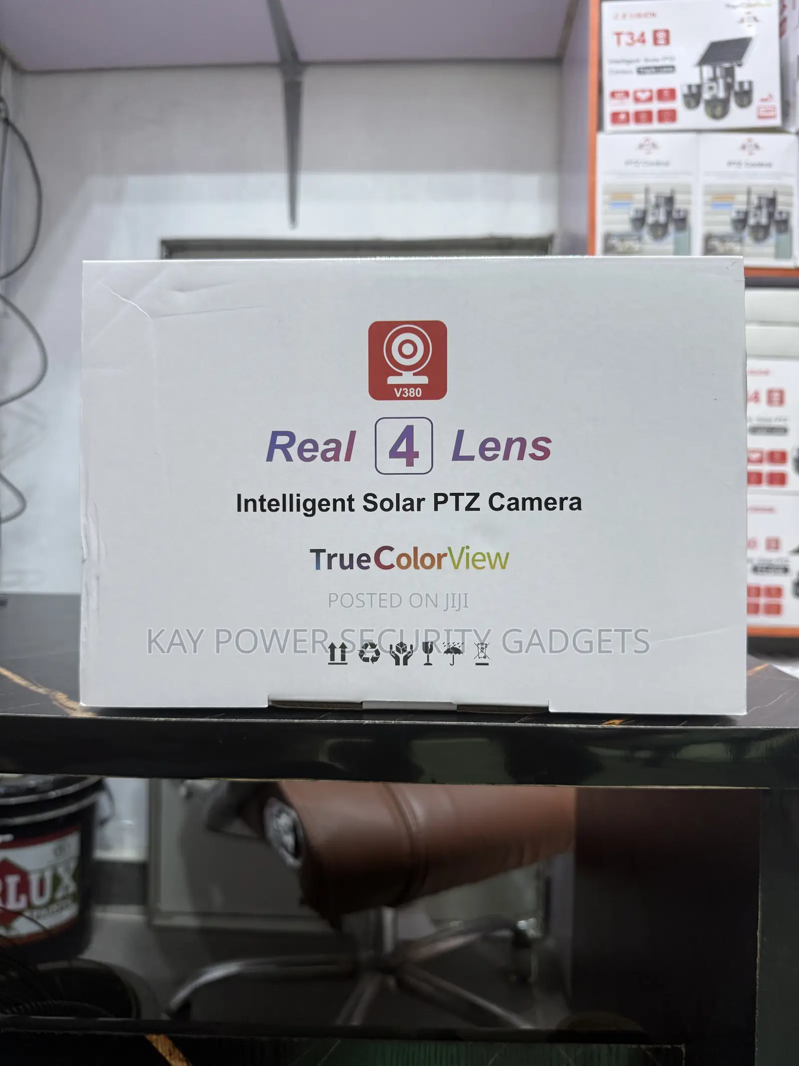4G 4 Lens Solar Camera T40