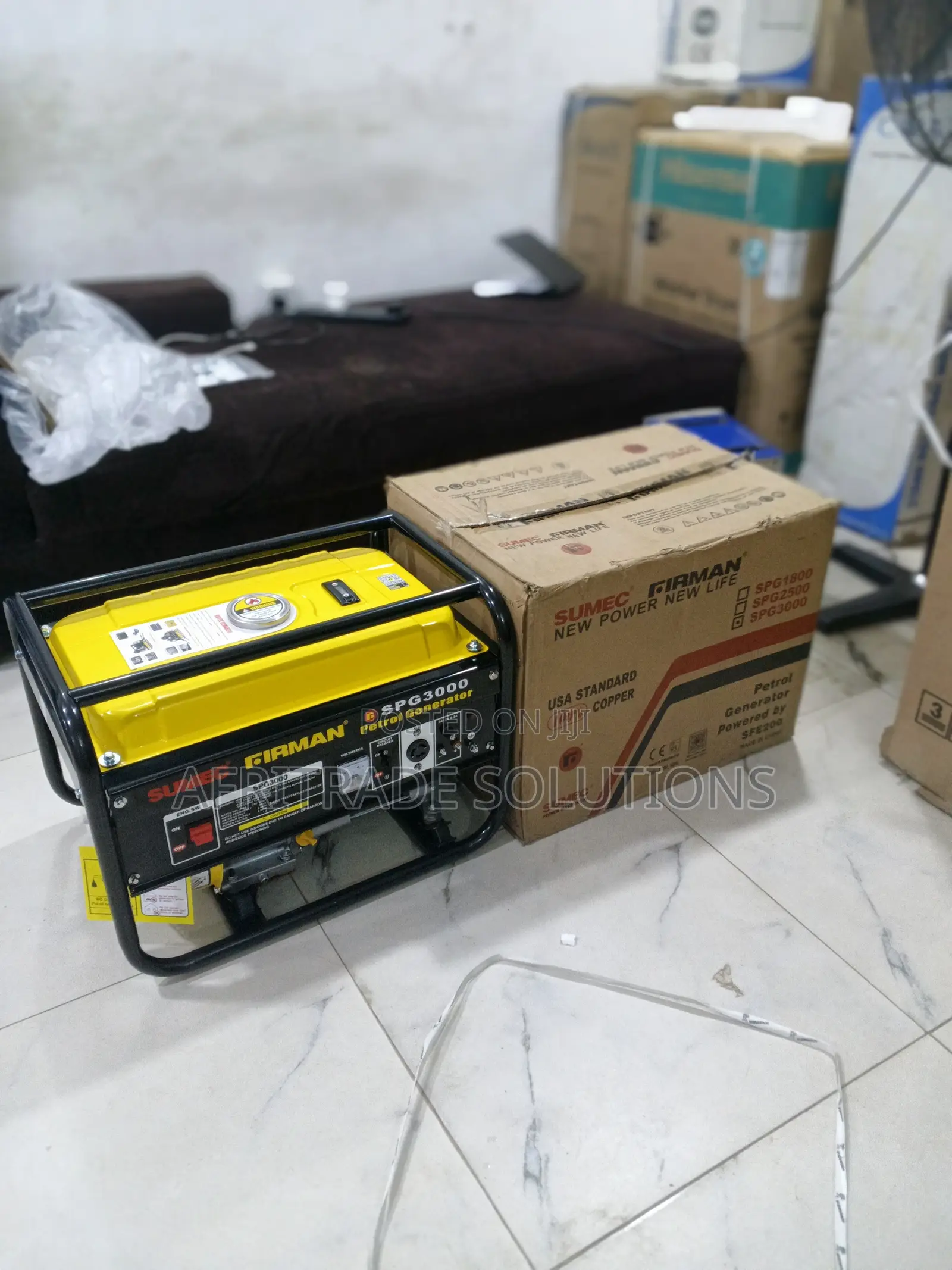 Firman SPG 3000 2.5kVA Manual Start Generator