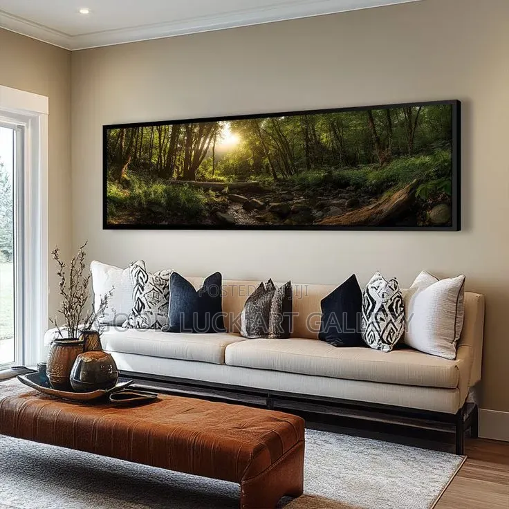 Abstract White Feather Wall Art