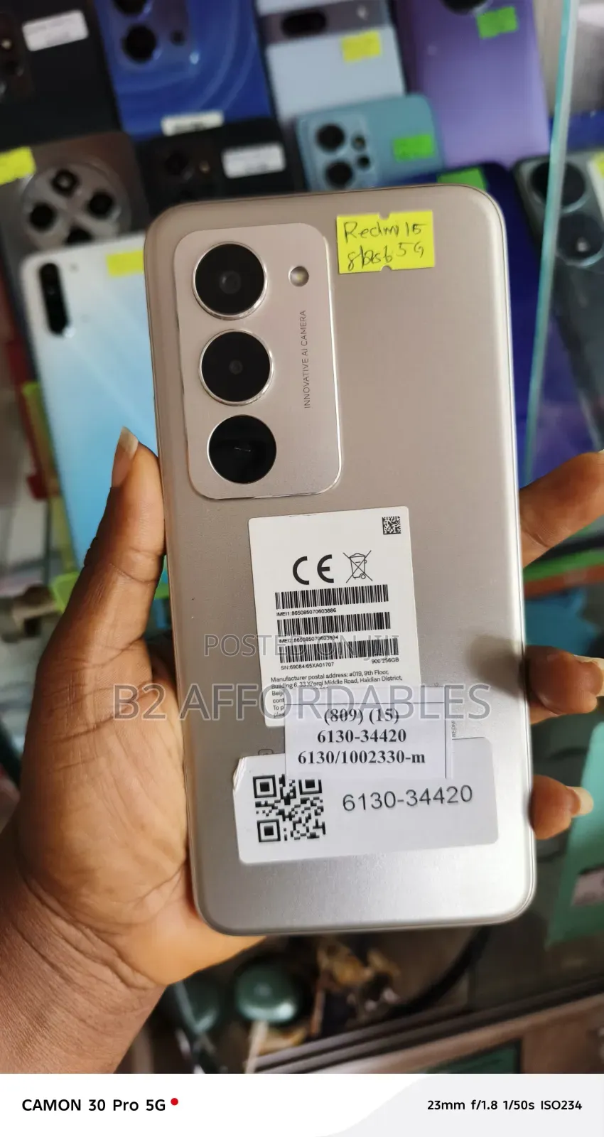 Xiaomi Redmi 15 5G 256 GB Gold