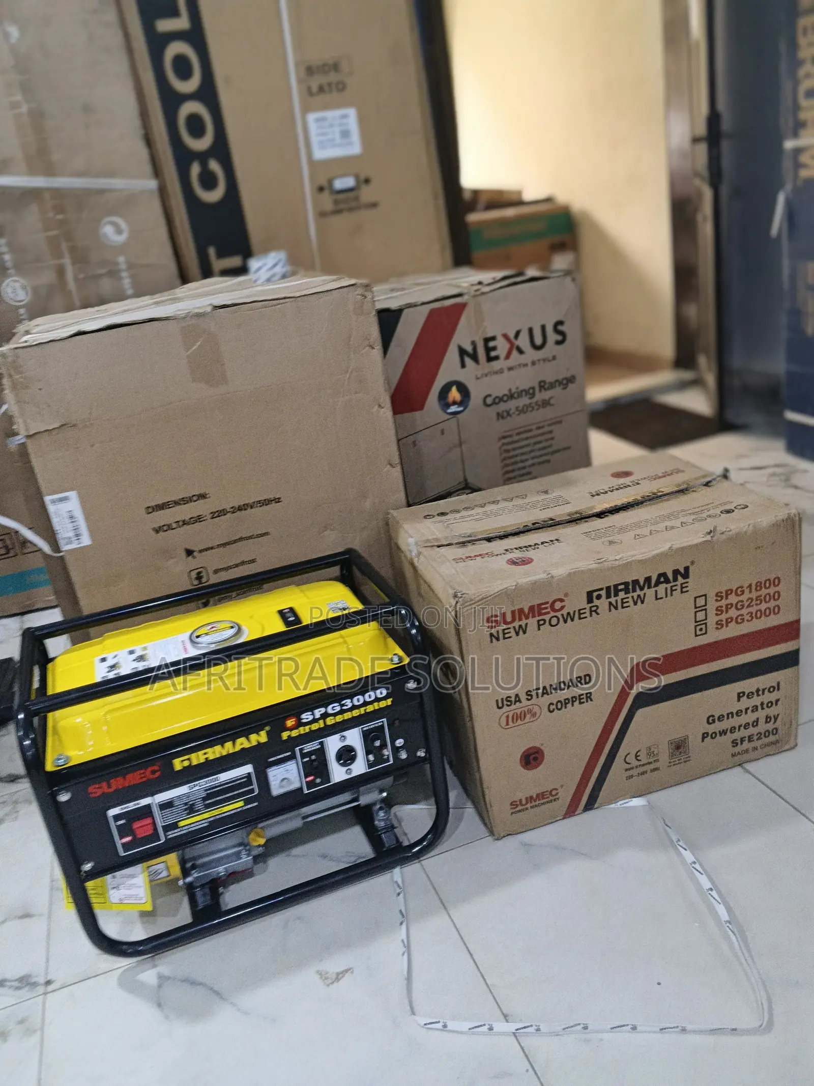 Firman SPG 3000 2.5kVA Petrol Power Unit
