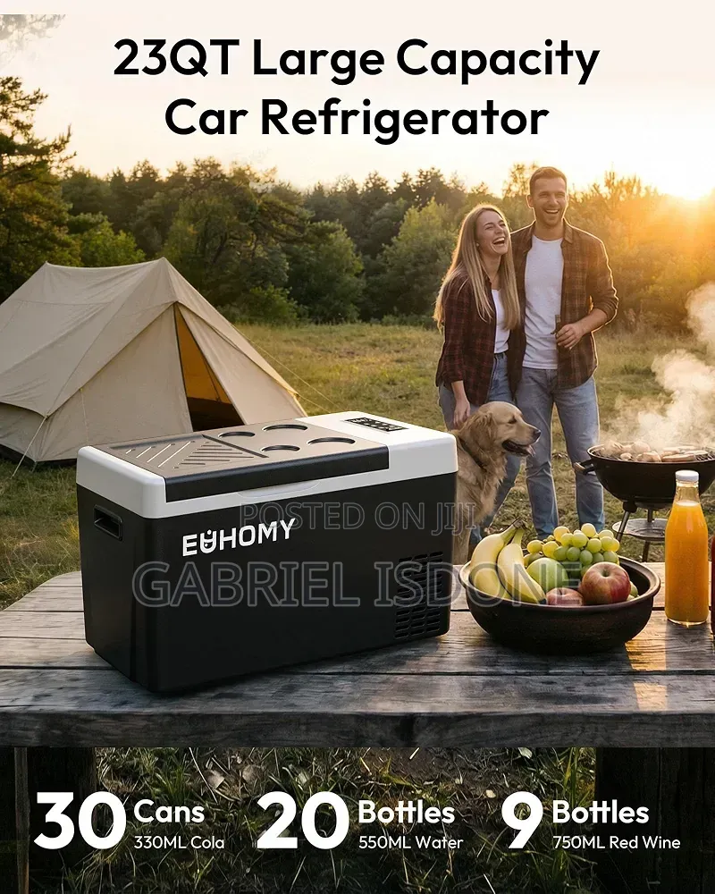 Portable Refrigerator 12/24v DC 100-240v AC, Portable Freezer