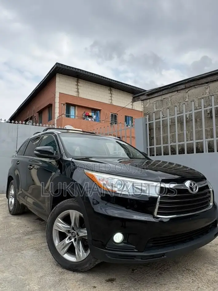Toyota Highlander Limited V6 4x4 (3.5L 6cyl 6A) 2016 Black