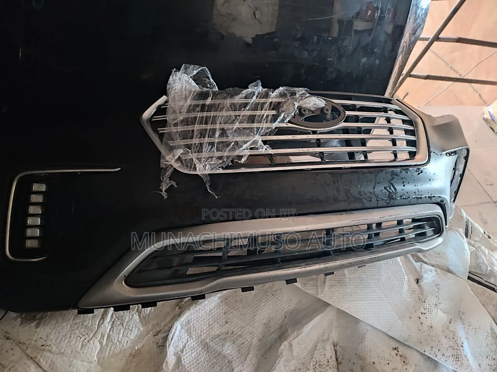 Complete Front Bumper Hyundai Santafe Grand 2018
