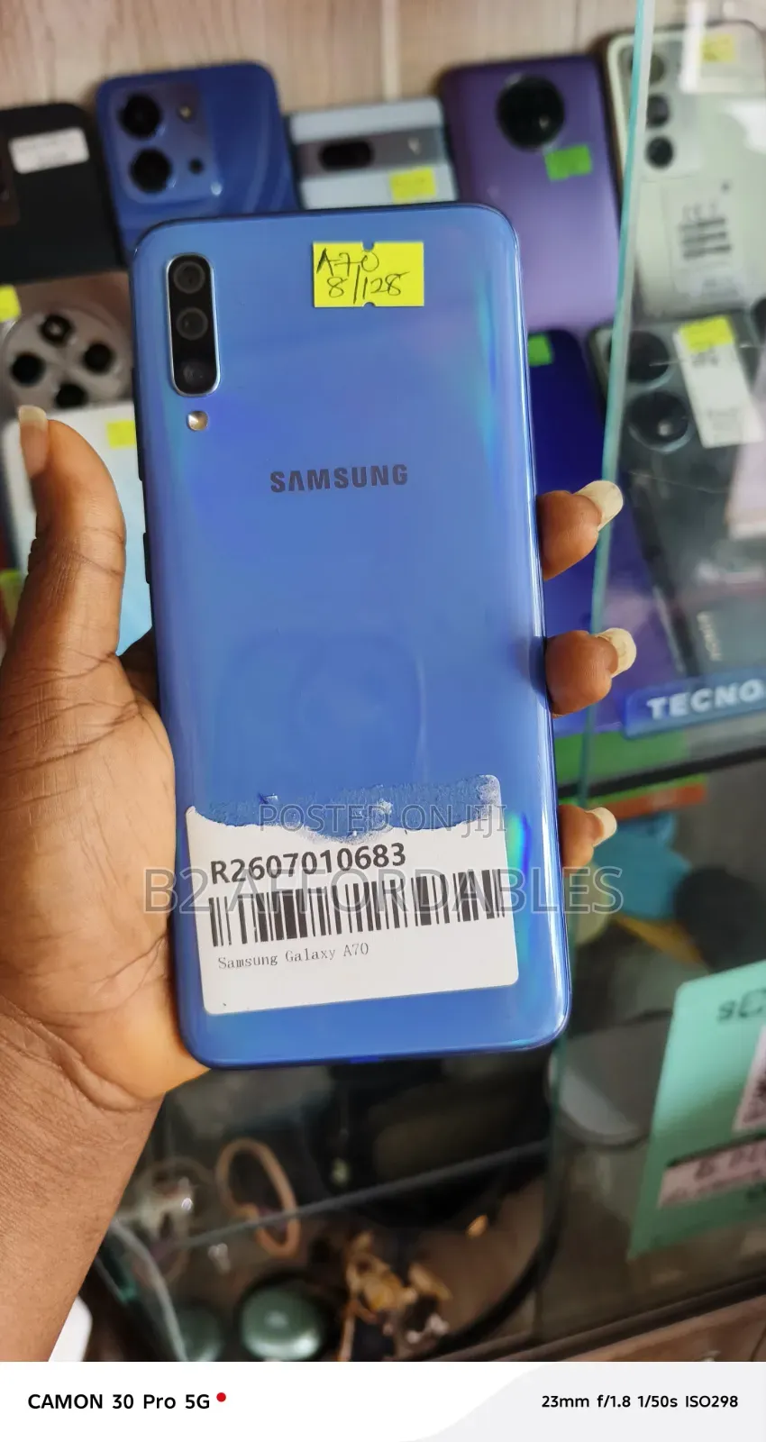 Samsung Galaxy A70 128 GB Blue
