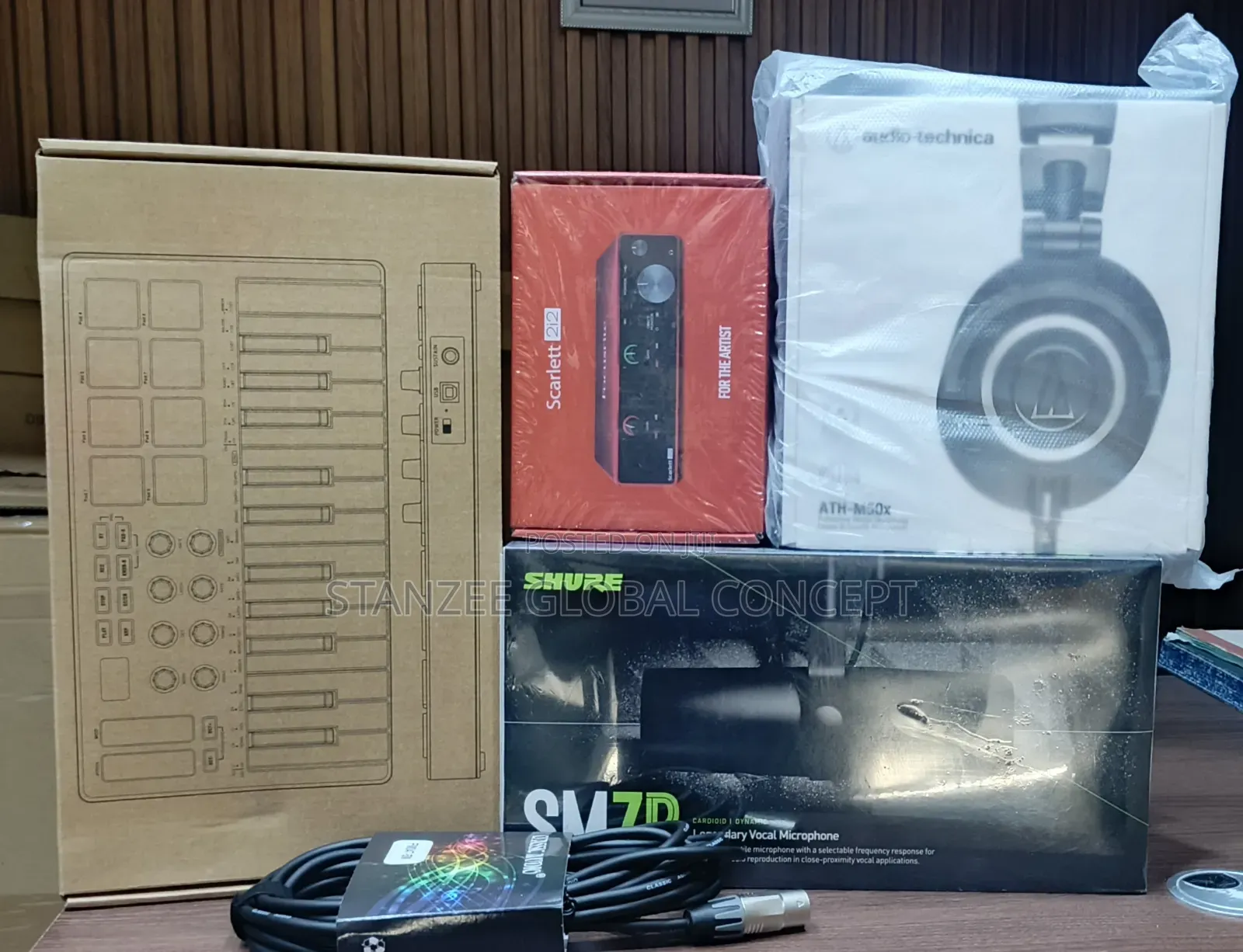 Professional Home Studio Recording Bundle.