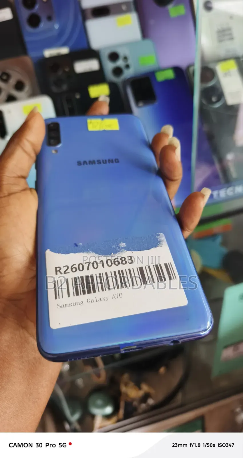Samsung Galaxy A70 128 GB Blue
