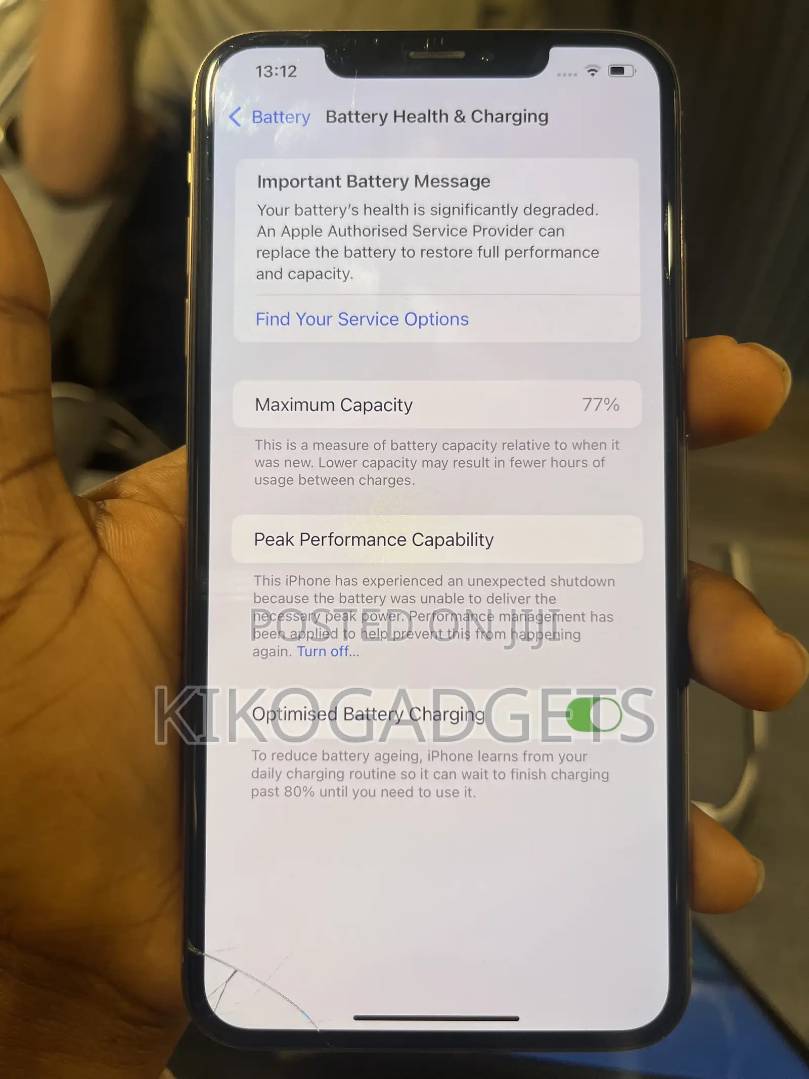 Apple iPhone XS Max 64 GB Gold