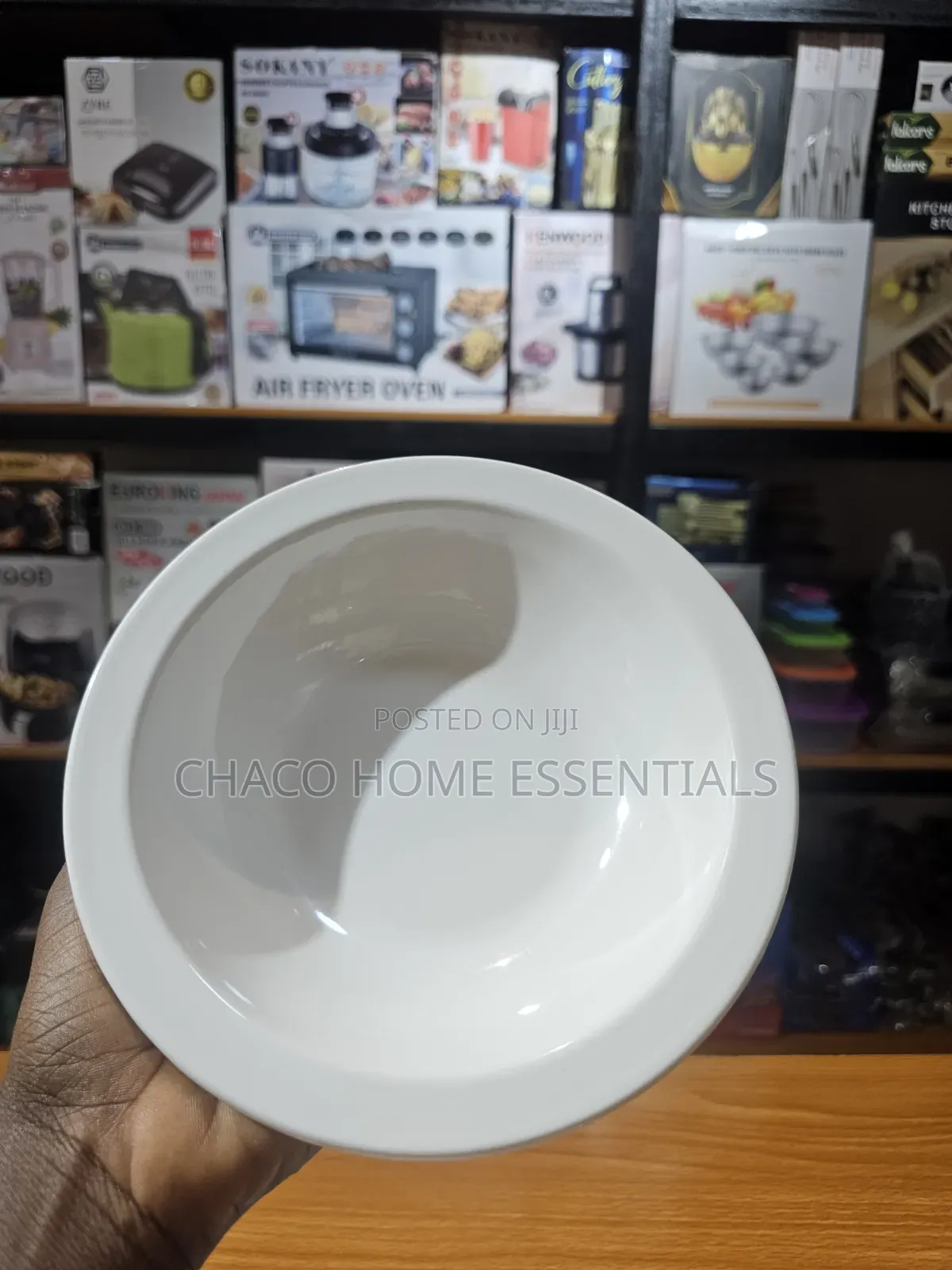 2-Piece Unbreakable Ceramic Dinner Set - 1 Flat Plate 1 Bowl
