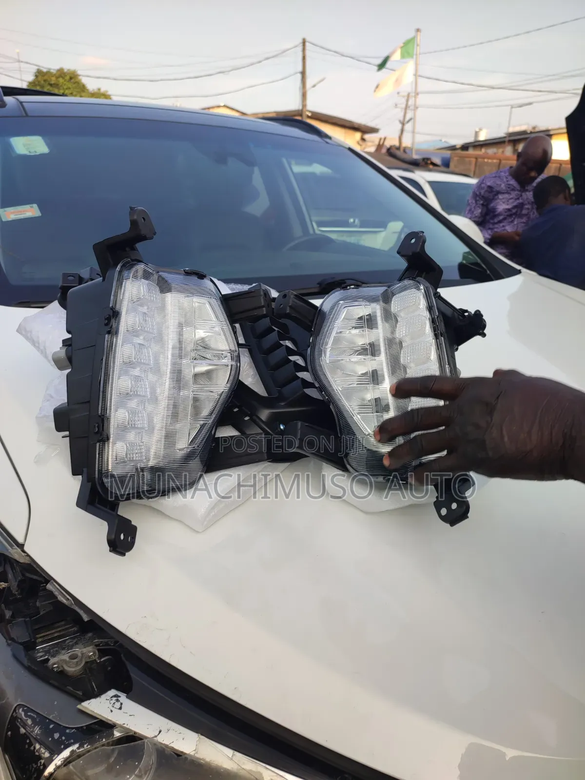 Set Fog Lamp Hyundai Santa Fe Grand 2018