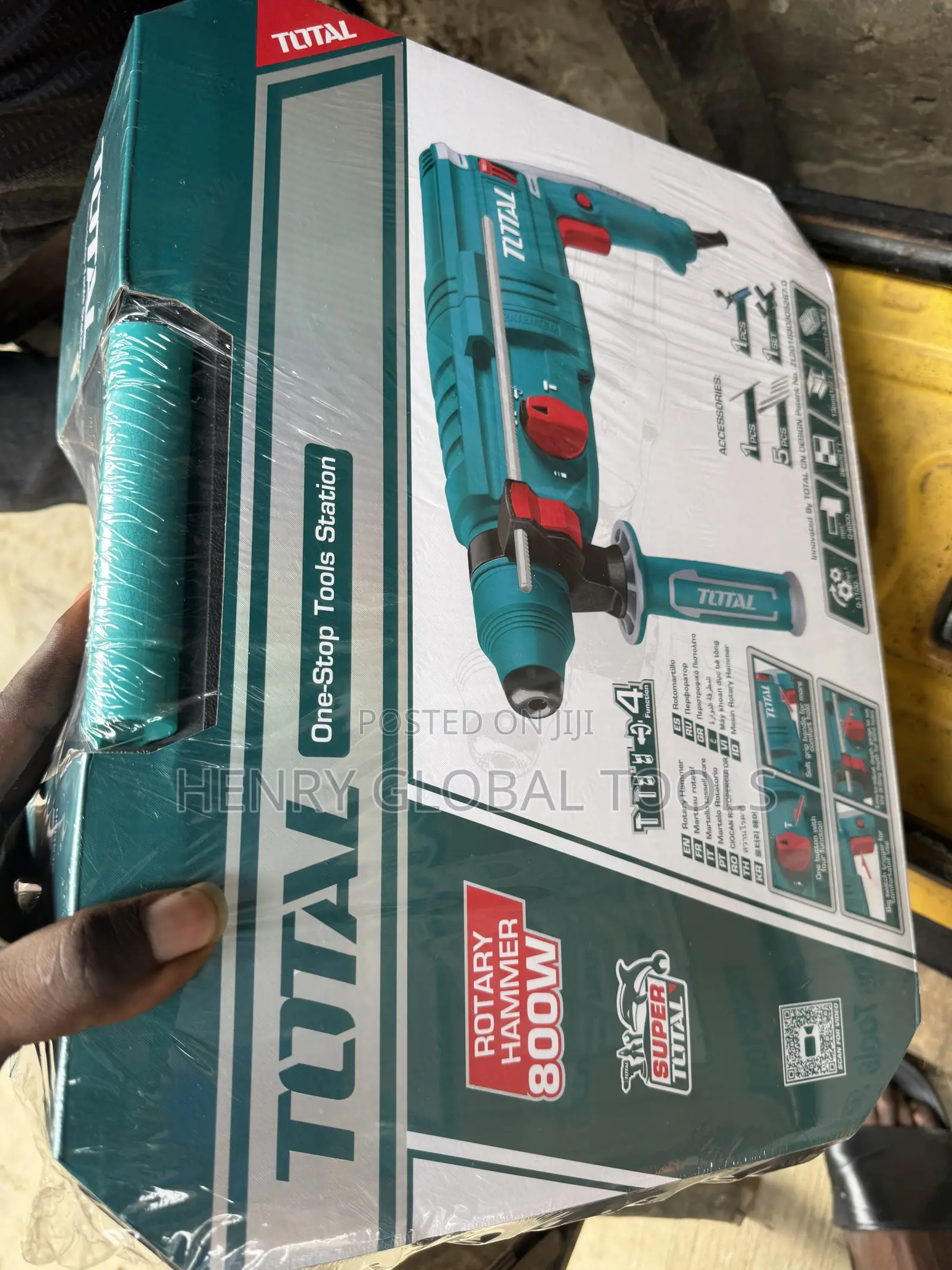 800w Total Electric Rotary Hammer Machine