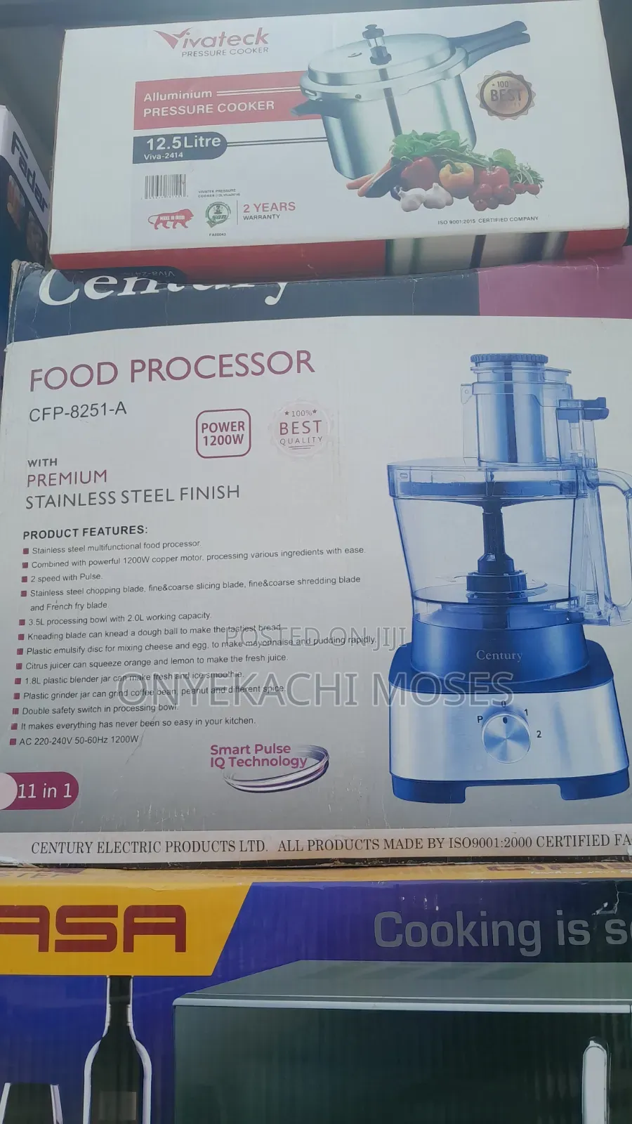 Century 11 in 1 Food Processor