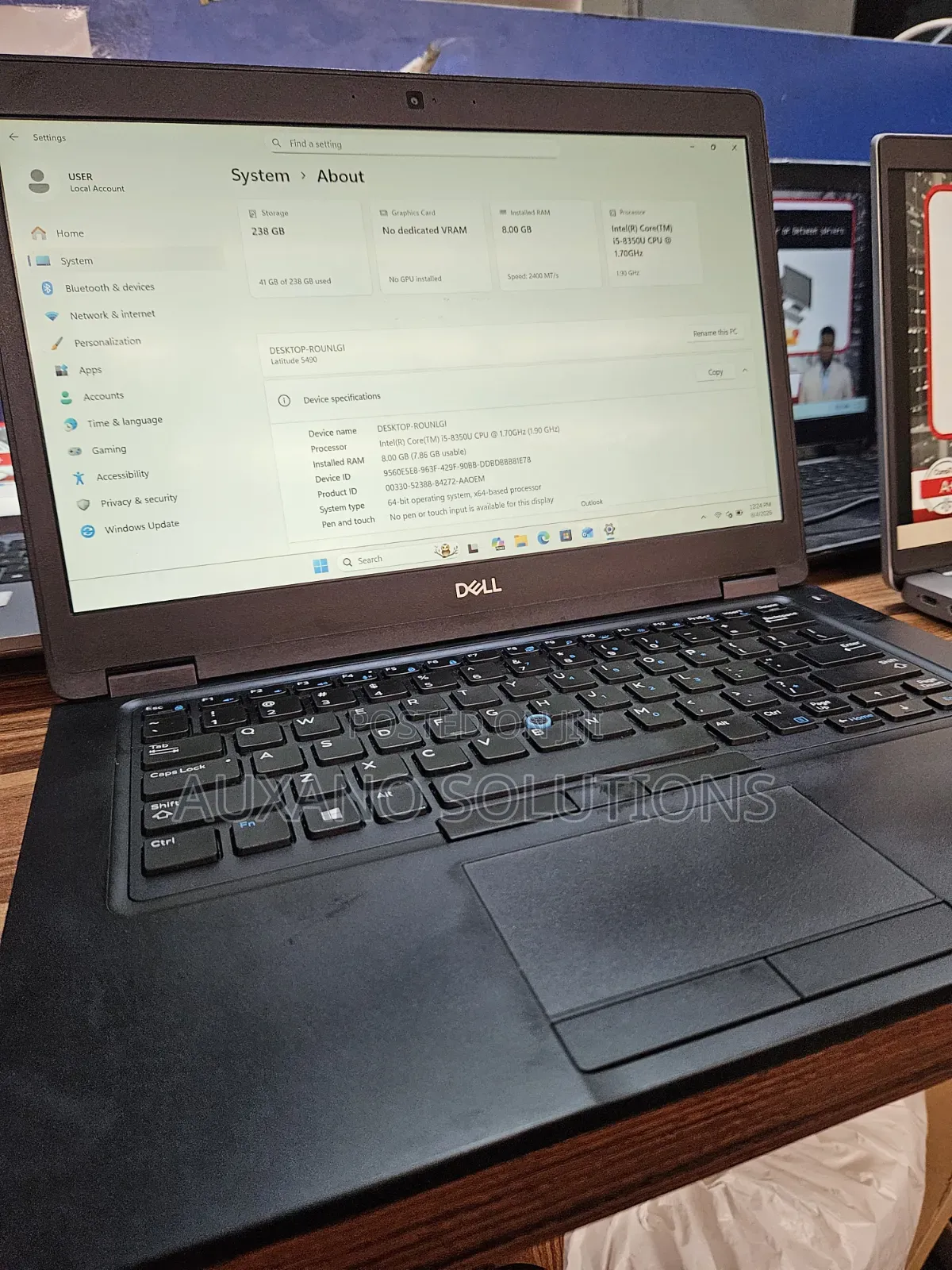 Laptop Dell Latitude 5490 8GB Intel Core i5 SSD 256GB