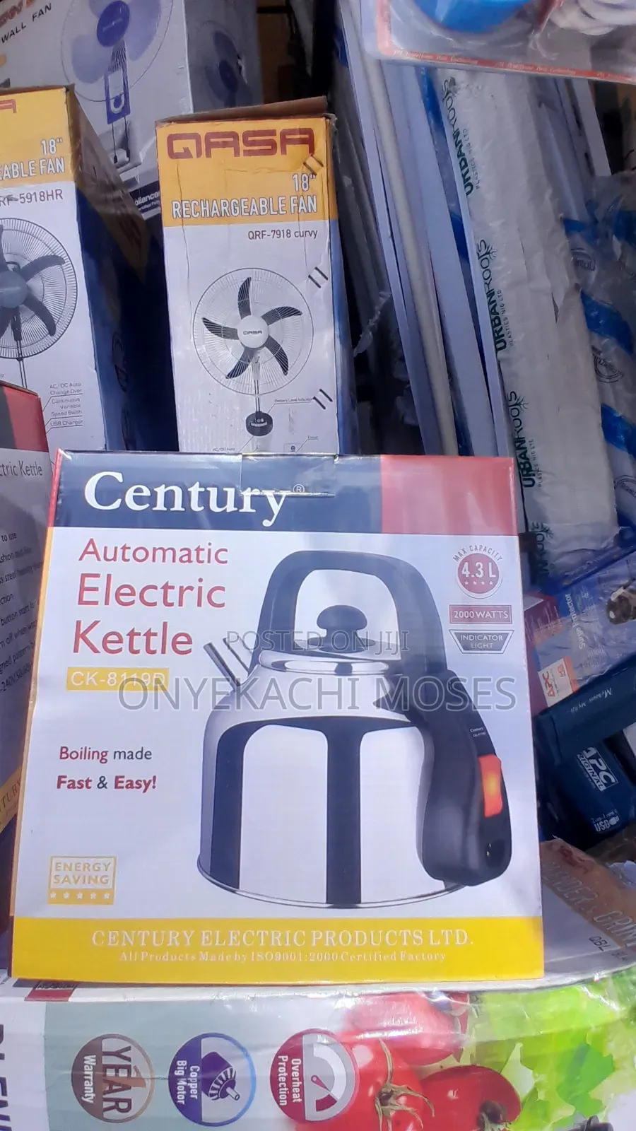 Century Automatic Electric Kettle