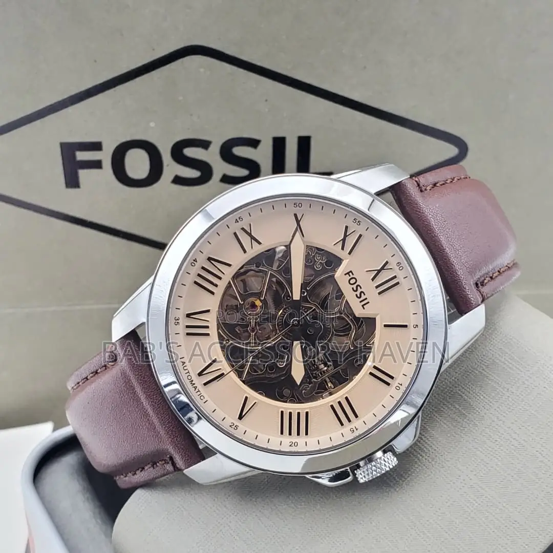 Fossil Leather Automatic