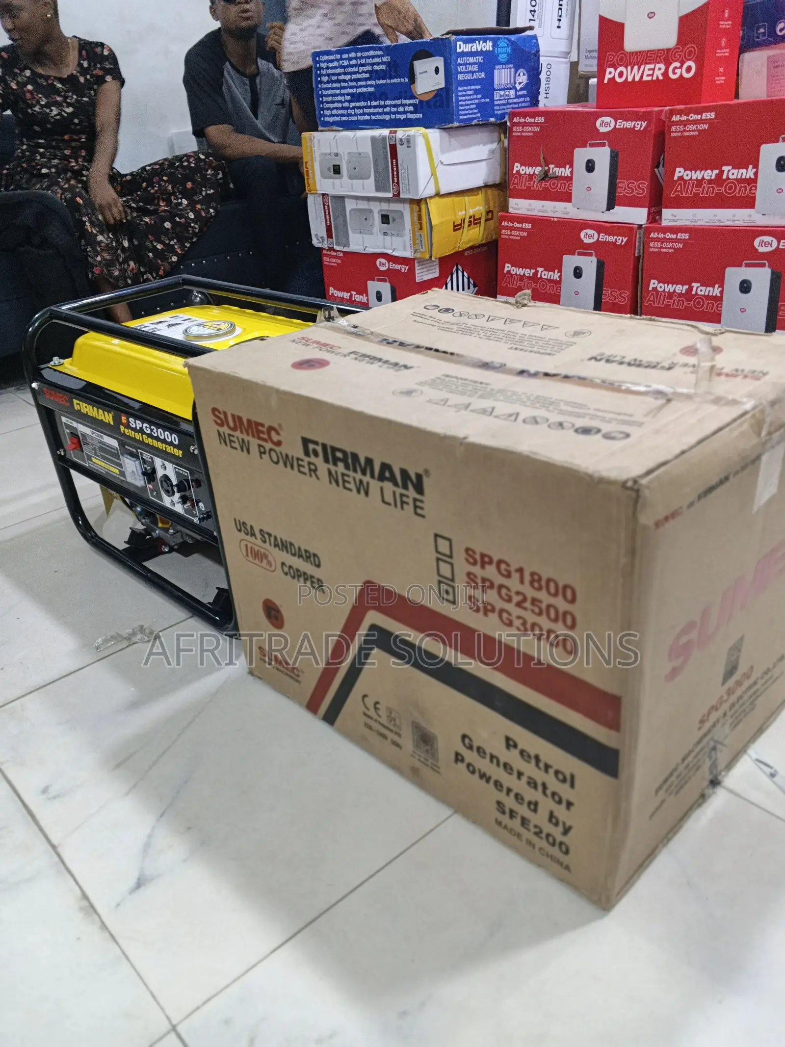 Firman SPG 3000 2.5kVA Easy Start Generator
