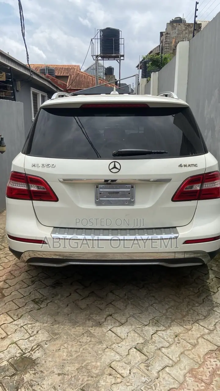 Mercedes-Benz M Class ML 350 4Matic 2012 White
