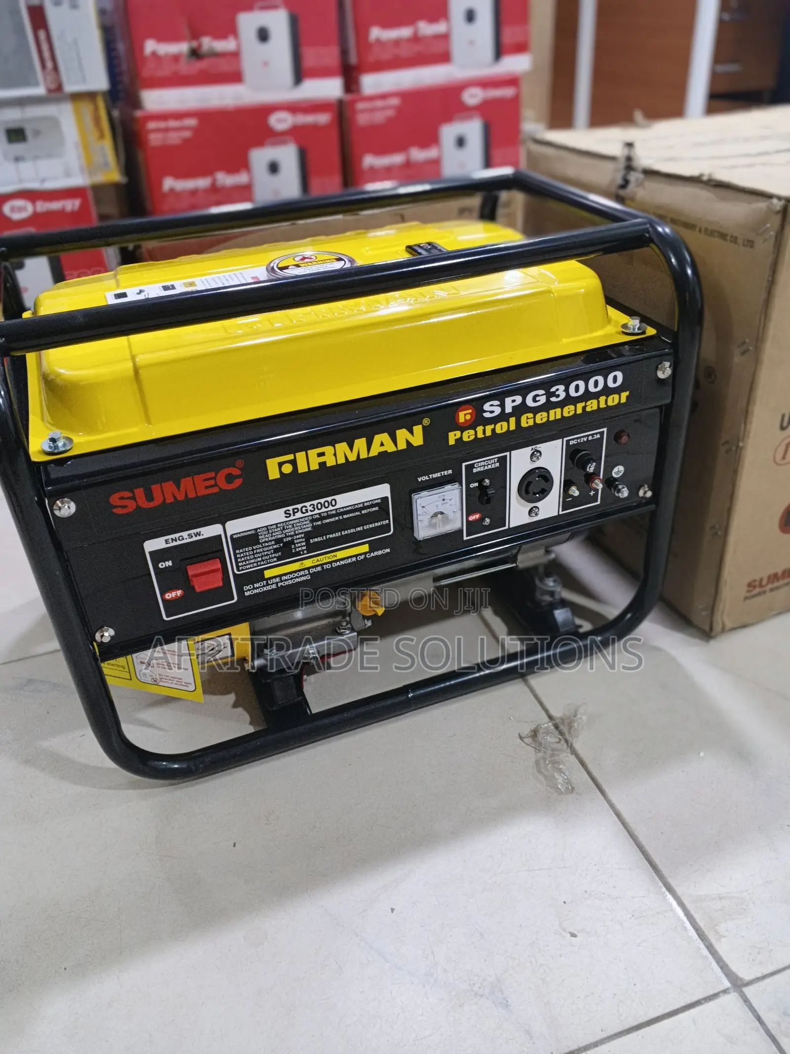 Firman 2.5kVA Petrol Generator for Offices