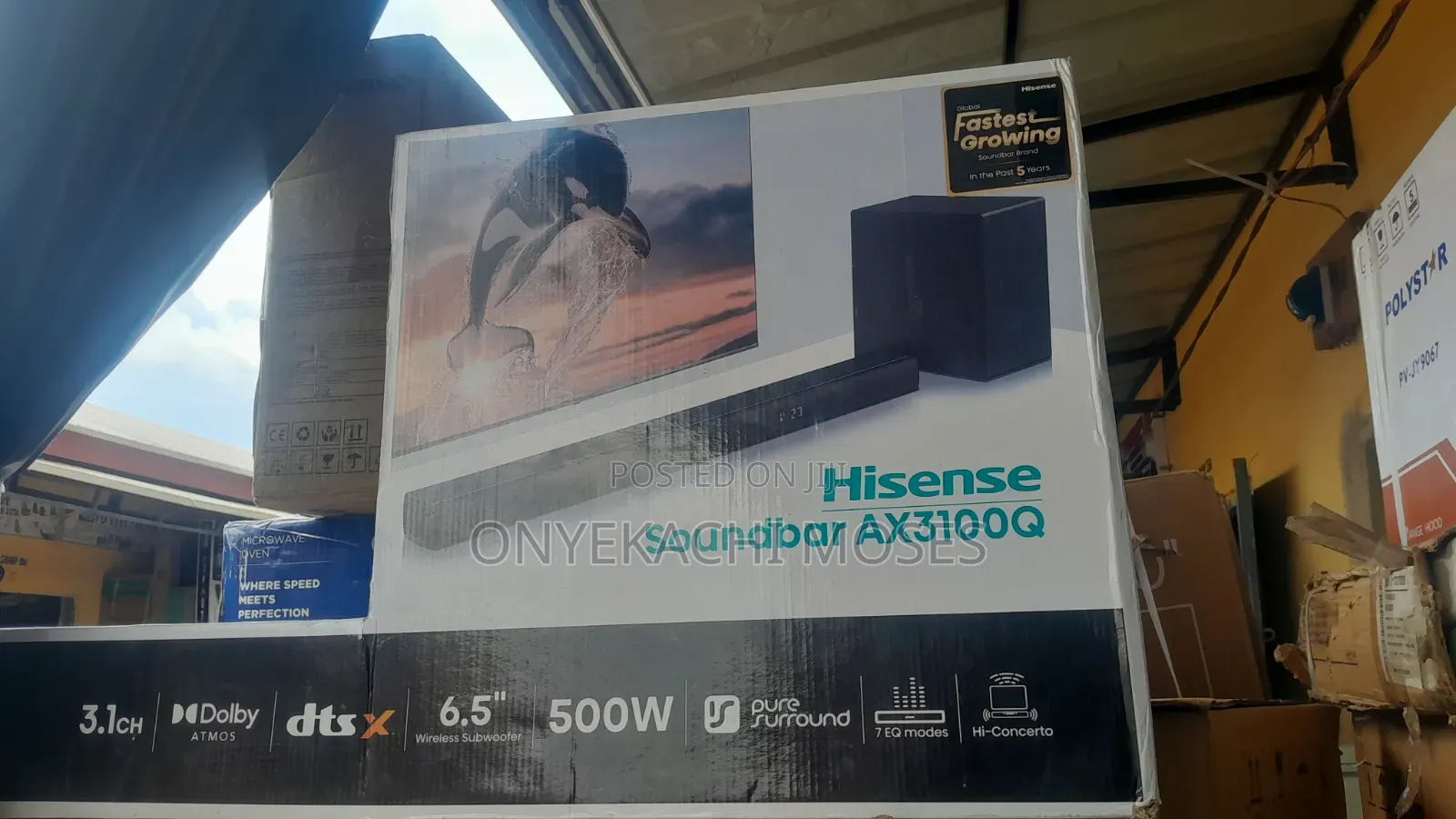 Hisense Soundbar AX3100Q 500watt