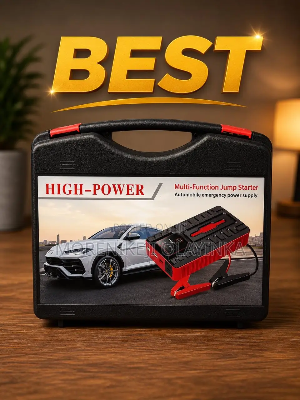Jumper Starter and Power Bank