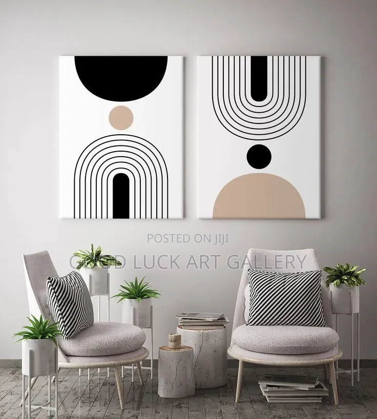 Modern Abstract Geometric