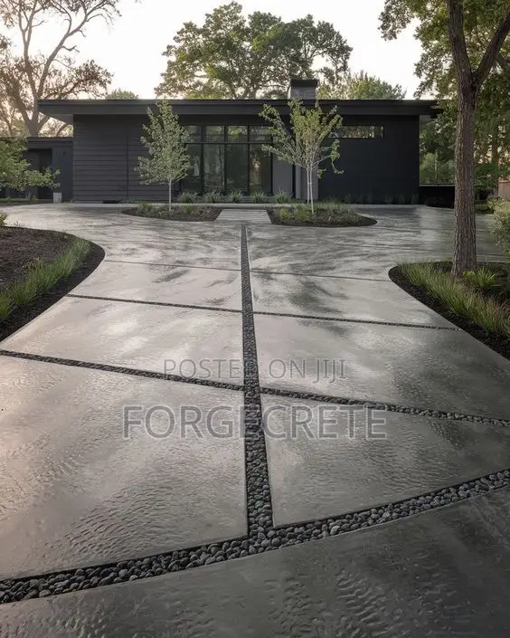 Luxury Stamped Concrete Floor