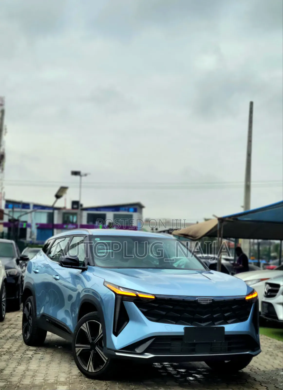 New Geely Coolray 2025 Blue