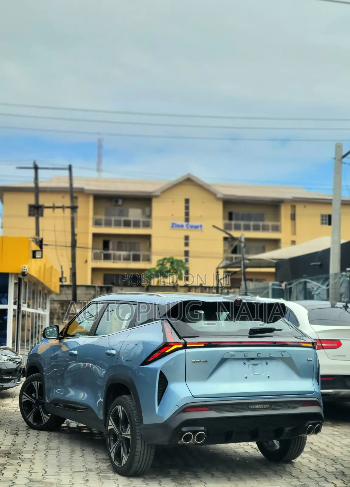 New Geely Coolray 2025 Blue