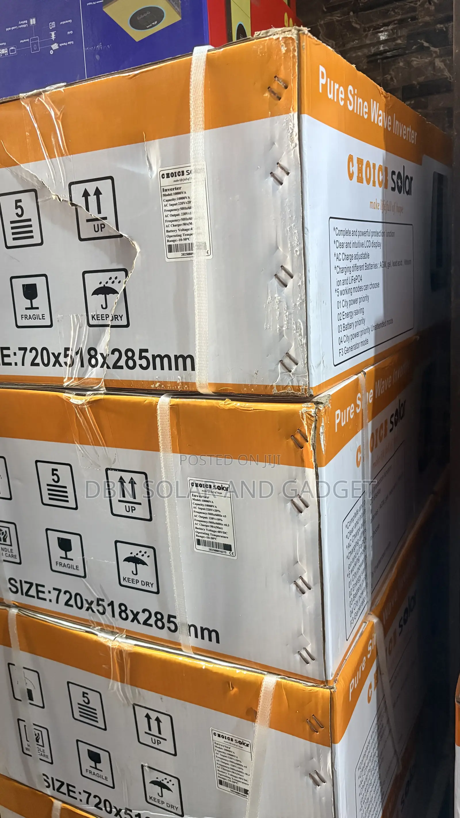 10kva 48v Choice Solar Inverter Non Hybrid Available in Stock
