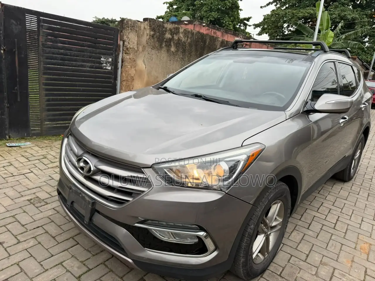 Hyundai Santa Fe Limited AWD 2017 Gray
